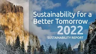 2022 Sustainability Report Cover